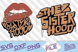 You can copy, modify, distribute and perform the work, even for commercial purposes, all. 2x Sister Hood Svg Afro Woman Gold Chain Biting Lips Svg 299034 Cut Files Design Bundles