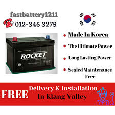 Price list of malaysia century car battery products from sellers on lelong.my. Buy Rocket Ns60ls Mf Car Battery Free Delivery Installation Seetracker Malaysia