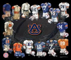 Auburn competes in the football bowl subdivision (fbs) of the national collegiate athletic association (ncaa) and the western division of the southeastern conference (sec). Heritage Uniforms And Jerseys Nfl Mlb Nhl Nba Ncaa Us Colleges Auburn University Football Uniform And Team History