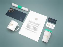 The pack contains 7 different arrangements and views of the stationery items. Branding Stationery Psd Mockup Mockupsq