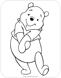Adorable Winnie The Pooh Coloring Page Winnie The Pooh Drawing Disney Princess Coloring Pages Winnie The Pooh Tattoos