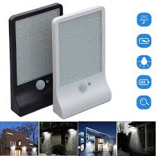 Shop 36 Led Solar Powered Motion Sensor Lamp Outdoor Waterproof Light Garden Security Wall Lamp Overstock 23468090