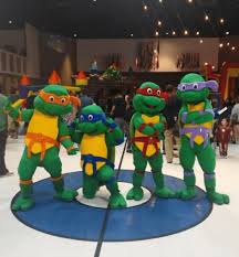 A page for describing characters: Ninja Turtle Michelangelo Birthday Party Characters For Kids Call 855 705 2799