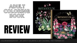 10 peacock coloring page for adults. Botanicum Coloring Book Review English Edition Maria Trolle Comparison Pencil Testing Youtube
