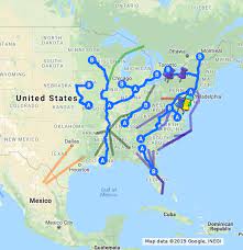 Worksheets are the underground railroad geography and history, all aboard underground railroad, lesson title harriet tubman and the underground railroad, abolitionists and the underground, work 12 the. Routes Of The Underground Railroad Google My Maps