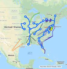 Some of the worksheets for this concept are discovering the underground railroad, all aboard underground railroad, the underground railroad geography and history, community and educator. Routes Of The Underground Railroad Google My Maps