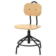 Kullaberg Swivel Chair Pine Black Ikea Industrial Style Chairs Swivel Chair Modern Office Chair