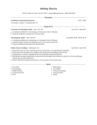 licensed cosmetologist resume examples