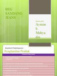 Do not beg for upvotes. Penghasilan Produk Beg Jeans Ayman