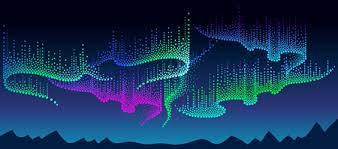 Aurorae or auroras often described as polar lights northern lights aurora borealis or southern lights aurora australis is a natural light screen in the earths sky mainly seen in the high latitude areas around the arctic and antarctic. 2 275 Aurora Borealis Cliparts Stock Vector And Royalty Free Aurora Borealis Illustrations