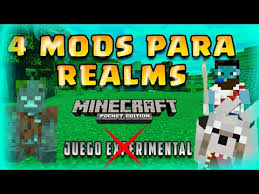 An example of adding a texture mod to an existing realm in minecraft . Top 4 Mods Para Realms En Minecraft Pe Y Be Para Survival Youtube