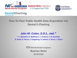 Peer To Peer Public Health Data Acquisition Via Dental E