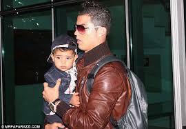 His mother's identity has never been revealed. Cristiano Ronaldo Son Photos