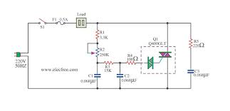 Dimmer Circuit Using Scr Triac Eleccircuit Com Circuit Diagram Dimmer Dimmer Switch