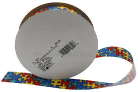 The piece i am making is 382 crosses in height and 251 crosses in width. Autism Fabric Autism Awareness Puzzle Piece Pattern Craft Ribbon Autismthings Com