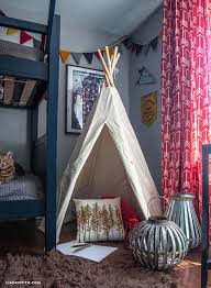 This Camping Themed Bedroom Makeover Will Make You Want To Be A Kid Again Camping Bedroom Decor Bedroom Themes Boys Bedroom Decor