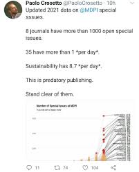 Recently Mdpi Publisher Was Retrieved From Predatory List Of Algerian Ministry Of High Education