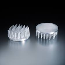 LED heat sink close up