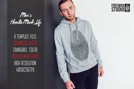 Men S Hoodie Mock Up Hoodie Mockup Hoodies Men Printed Sweatshirts