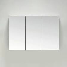 Maybe you would like to learn more about one of these? 900 Mm 3 Door Mirror Cabinet White Bathroom Wall Mounted Cupboard Mccann Ebay
