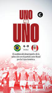 Perú y brasil se volverán a ver las caras este jueves, por la segunda jornada de la copa américa. Fydccgub3ezj9m