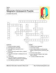 3rd grade stories, reading comprehension worksheets and quiz games. Magnet Crossword Puzzle Worksheet For 3rd 4th Grade Lesson Planet