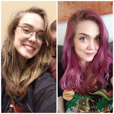 Discover with us the alluring, feminine nature of dark blonde hair. From Dark Blonde Virgin Hair To Pink Finally Mustered The Courage To Get The Magenta Hair Of My Dreams Fancyfollicles