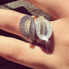 How Unique Twotonegold Bucklering Whitegold Yellowgold Pavediamonds Wearethebikerstore Com Sk Gold Rings Jewelry Handmade Gold Jewellery Gothic Jewelry