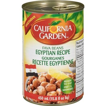 Product Photo: California Garden Fava Beans Egyptian Recipe 450g