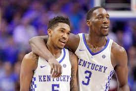 Kentucky's malik monk reacts to a made basket during the second half of an ncaa college basketball game against ucla, saturday, dec. New Kentucky Wildcats Draw Praise From Malik Monk And Bam Adebayo A Sea Of Blue