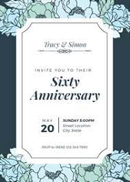 You'll find designs perfect for special celebrations like your 10th anniversary, 25th, 30th or 50th anniversary. Make Your Own Anniversary Invitations Online Fotojet