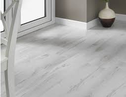 This Lovely White Laminate Floor Looks Just Like Freshly Fallen Snow White Oak Laminate Flooring White Laminate Flooring White Wood Floors