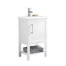 This contemporary vessel sink vanity set creates a modern look in your bathroom at an affordable price. 18 Inch Vanities You Ll Love In 2021 Wayfair