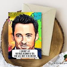 Buy Saint Hugh Jackman Card