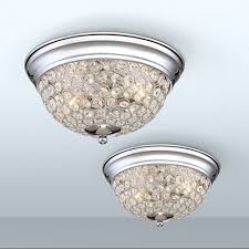 Maybe you would like to learn more about one of these? Possini Euro Design Modern Ceiling Light Flush Mount Fixtures Set Of 2 Chrome Crystal Accent For Bedroom Kitchen Hallway Bathroom Walmart Com Walmart Com