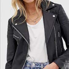 Barneys New York Jackets Coats Brand New Barneys Originals Leather Biker Jacket Poshmark