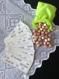 Russian Loto Bingo Game Full Set 90 Vintage Double Sided Family Card Games Card Barrel Family Cards