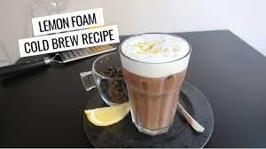 Lemon Foam Cold Brew Coffee Recipe Dripbeans In 2021 Cold Brew Cold Brew Coffee Recipe Cold Brew Recipe