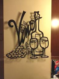 Freight deliveries will be delivered to the threshold of your home (garage, front entrance, etc.) or first dry area. Vino For Two Metal Wall Art Home Decor Transitional Metal Wall Art By Backer Enterprises