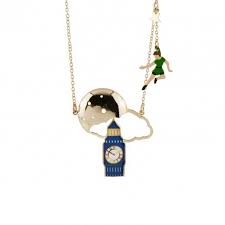 Envole Moi Les Nereides Paris N2 Collier Peter Pan Bijoux Disney Bijoux