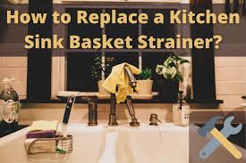 kitchen sink basket strainer without
