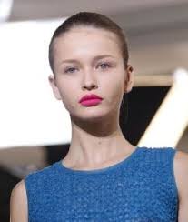 Backstage Beauty: Vivid Magenta Lips at the Jil Sander Spring 2011 Show