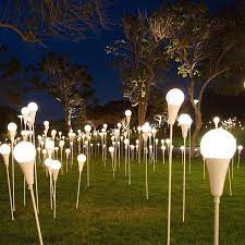 Designlabexperience On Instagram Outdoor Light Installation By Designlabevents Lightinstallation Ou Light Art Installation Light Installation Outdoor Art
