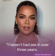 Khloe Kardashian says she hasn't had S£X in over 3 years.. Yall believe her  or Nah🤔💭