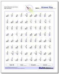 division worksheets mixed multiplication and division