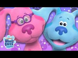 Have You Met Blue S Best Friend Magenta She S Smart Funny And A Great Dancer Blue And Magenta Love To Have Fun Tog Blues Clues Blue S Clues Mr Bean Cartoon