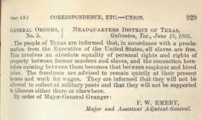 When i think about juneteenth as emancipation day, and i think about this moment, i feel like we still professor daina ramey berry on the history of juneteenth, and what it means in this moment. Juneteenth Tslac