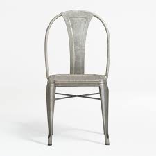 Shop Lyle Metal Dining Chair Crafted Of Steel With A Galvanized Finish This Side Chair Is Full Of Surprises Includin In 2020 Metal Dining Chairs Dining Chairs Chair