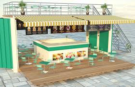 Cafe Container Design Jeddah Cas