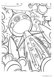 These free, printable summer coloring pages are a great activity the kids can do this summer when it. Space With Rocket 1 Coloring Pages Rocket Coloring Pages Coloring Pages For Kids And Adults